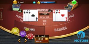 Giới Thiệu Về Game Baccarat Tại Moto88